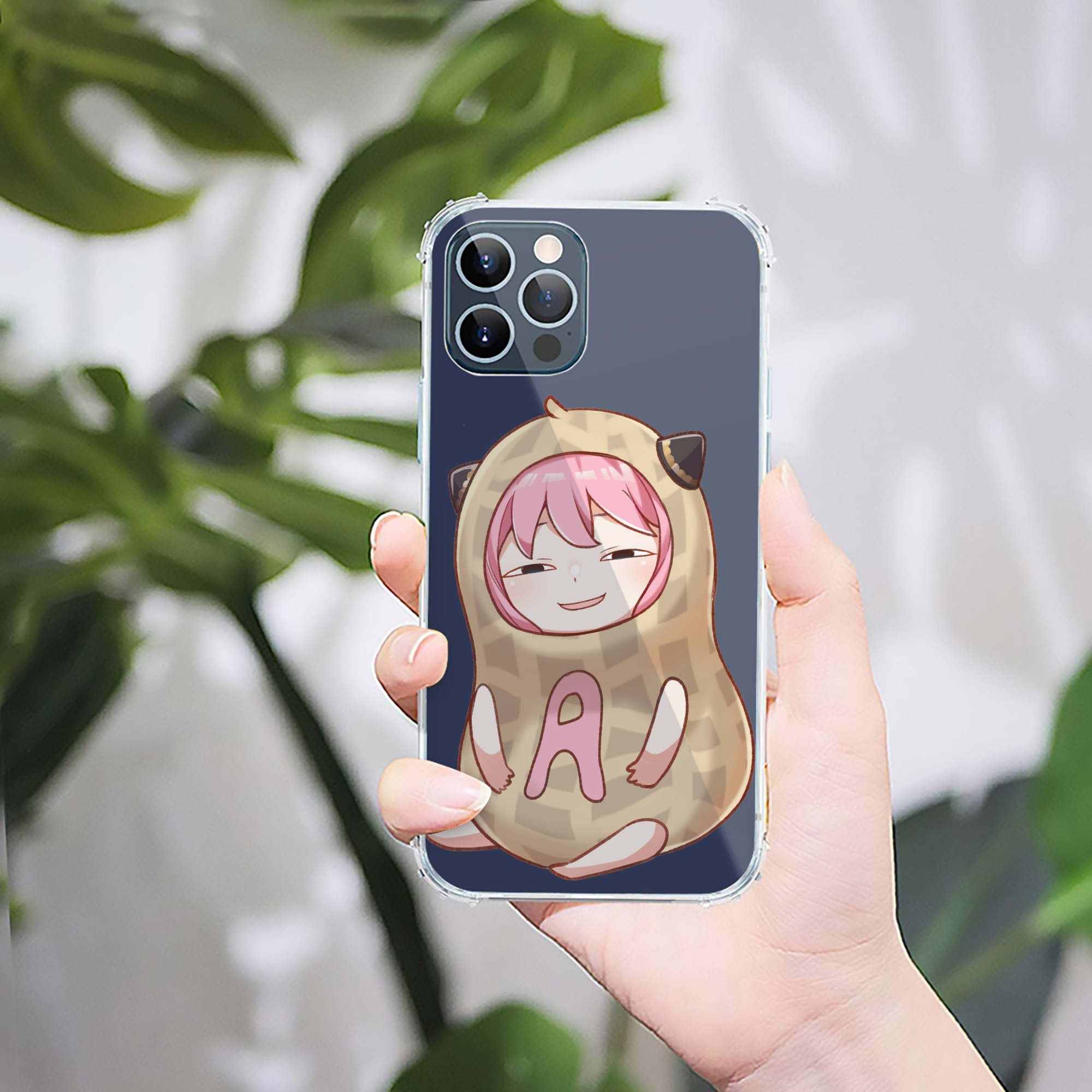 （画像用） SPY×FAMILY间谍家家酒 【iPhone 12シリーズ対応】透明スマホケース（クリアソフトケース）